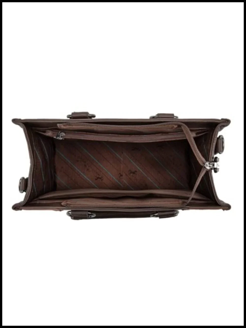 Western Tooled Handbag Tote Crossbody with Concho